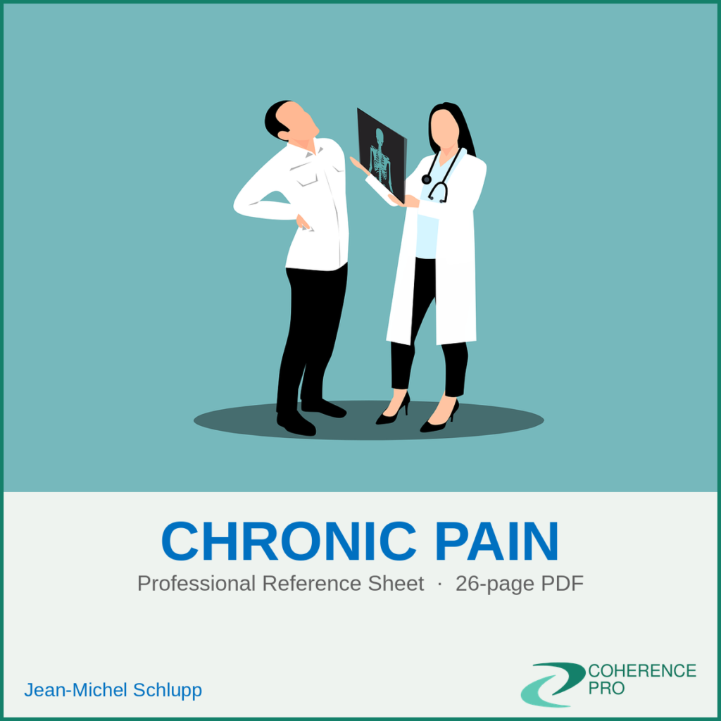 Chronic Pain – Professional Reference Sheet