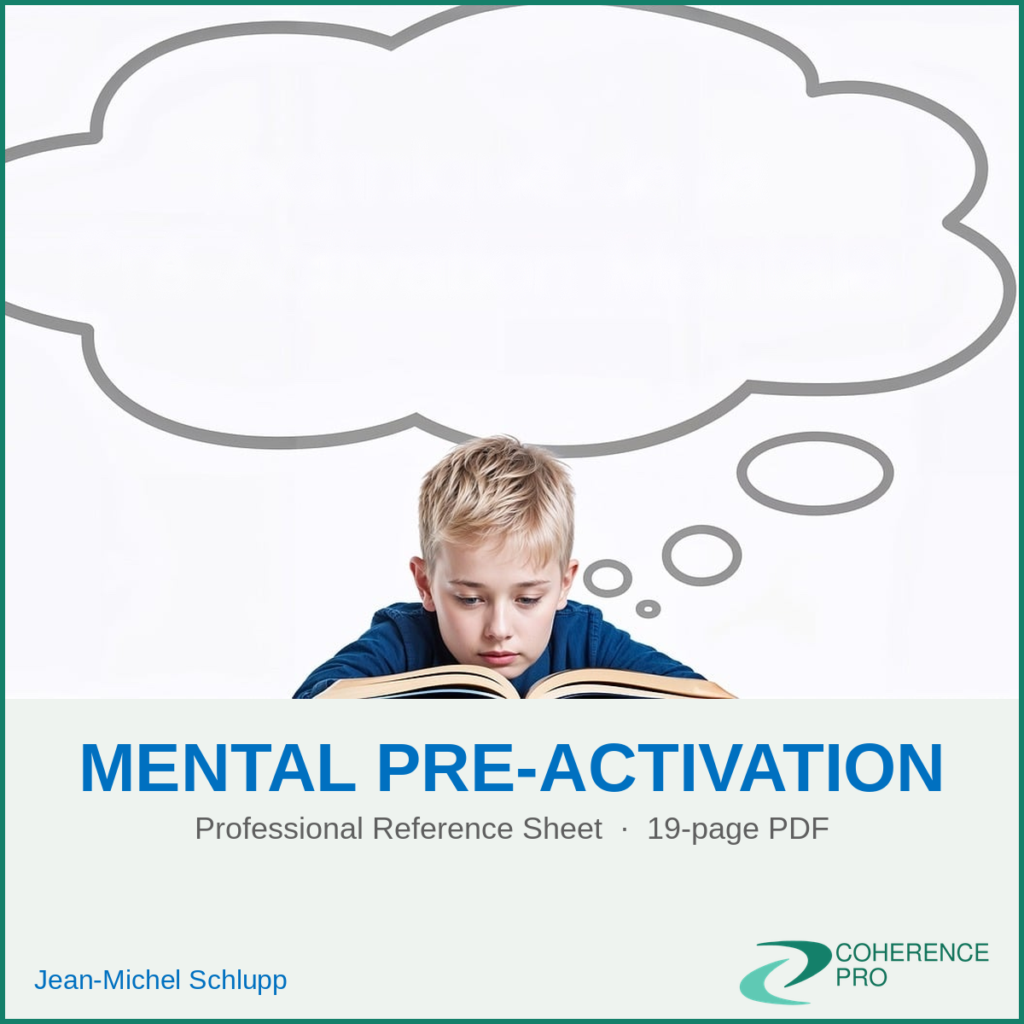 Mental Pre-Activation – Professional Reference Sheet