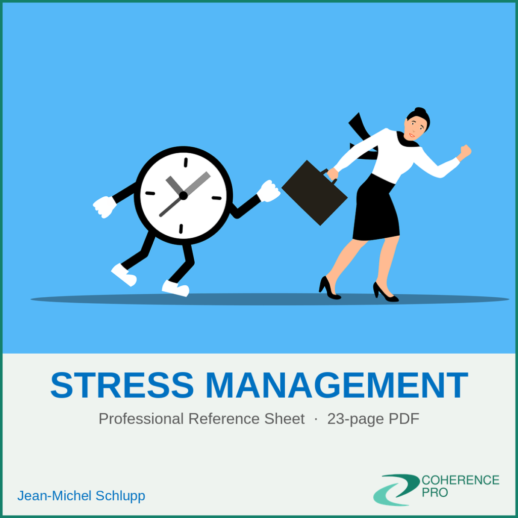 Stress Management – Professional Reference Sheet